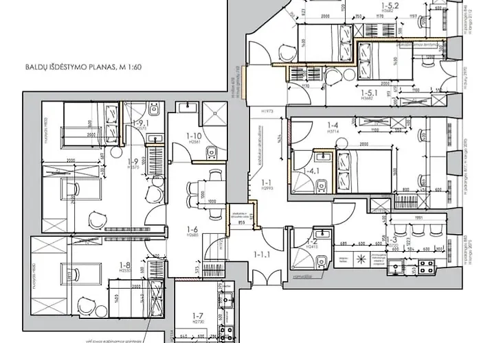 Domillion Duplex 11 Ppl 4baths Vokieciu V10c Διαμέρισμα *